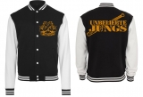 Frauen College Jacke - schwarz/weiß - Unbeliebte Jungs - Motiv 1 Frauen College Jacke - schwarz/weiß - Unbeliebte Jungs - Motiv 1