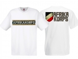 Frauen T-Shirt - Afrika Korps - weiß - Motiv 2 Frauen T-Shirt - Afrika Korps - weiß - Motiv 2