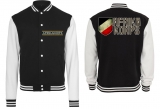 Frauen College Jacke - schwarz/weiß - Afrika Korps - Motiv 2 Frauen College Jacke - schwarz/weiß - Afrika Korps - Motiv 2