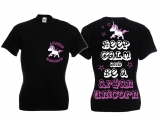 Frauen T-Shirt - Aryan Unicorn - Motiv3 - schwarz Frauen T-Shirt - Aryan Unicorn - Motiv3 - schwarz