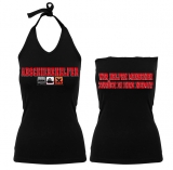 Frauen Neckholder Top - Abschiebehelfer Frauen Neckholder Top - Abschiebehelfer