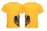 Frauen T-Shirt - alter Reichsadler - Motiv2 - gelb Frauen T-Shirt - alter Reichsadler - Motiv2 - gelb