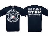 Frauen T-Shirt - Coastguard - s/w/r - navy/weiß - Motiv1 Frauen T-Shirt - Coastguard - s/w/r - navy/weiß - Motiv1