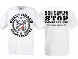 Frauen T-Shirt - Coastguard - s/w/r - weiß - Motiv1 Frauen T-Shirt - Coastguard - s/w/r - weiß - Motiv1