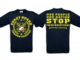 Frauen T-Shirt - Coastguard - s/w/r - navy/gelb - Motiv1 Frauen T-Shirt - Coastguard - s/w/r - navy/gelb - Motiv1