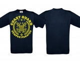 Frauen T-Shirt - Coastguard - navy/gelb - Motiv2 Frauen T-Shirt - Coastguard - navy/gelb - Motiv2