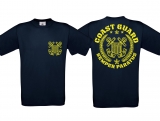 Frauen T-Shirt - Coastguard - navy/gelb - Motiv3 Frauen T-Shirt - Coastguard - navy/gelb - Motiv3