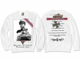 Pullover - Helden für Deutschland - Michael Wittmann - weiß Pullover - Helden für Deutschland - Michael Wittmann - weiß