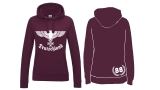 Frauen College Hoodie - Reichsadler Deutschland - burgundy Frauen College Hoodie - Reichsadler Deutschland - burgundy