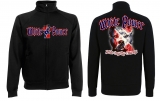 Stehkragen-Jacke - White Power - schwarz Stehkragen-Jacke - White Power - schwarz