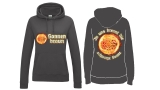 Frauen College Hoodie - Sonnenbraun - charcoal Frauen College Hoodie - Sonnenbraun - charcoal