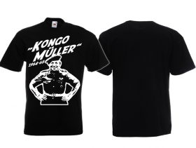T-Hemd - Kongo Müller - schwarz T-Hemd - Kongo Müller - schwarz