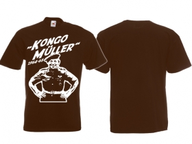 T-Hemd - Kongo Müller - braun T-Hemd - Kongo Müller - braun