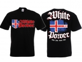 T-Hemd - White Power - Island T-Hemd - White Power - Island