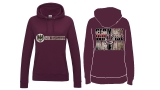 Frauen College Hoodie - Germany will rise again - burgundy Frauen College Hoodie - Germany will rise again - burgundy