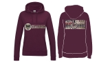 Frauen College Hoodie - Deutschland wird wieder auferstehen - burgundy Frauen College Hoodie - Deutschland wird wieder auferstehen - burgundy