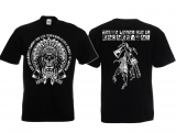 Frauen T-Shirt - Indianer - Konnten die Einwanderer nicht stoppen - Motiv 2 Frauen T-Shirt - Indianer - Konnten die Einwanderer nicht stoppen - Motiv 2