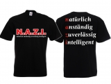 Frauen T-Shirt - N.A.Z.I. - Motiv 1 - schwarz Frauen T-Shirt - N.A.Z.I. - Motiv 1 - schwarz