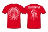 Frauen T-Shirt - Indianer - Konnten die Einwanderer nicht stoppen - Motiv 2 - rot Frauen T-Shirt - Indianer - Konnten die Einwanderer nicht stoppen - Motiv 2 - rot