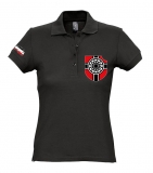 Frauen Polo - Wappen - Schwarze Sonne Frauen Polo - Wappen - Schwarze Sonne
