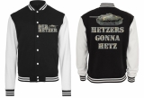 Frauen College Jacke - schwarz/weiß - Der Hetzer Frauen College Jacke - schwarz/weiß - Der Hetzer
