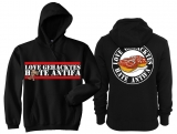 Kapuzenpullover - Love Gehacktes - Hate Antifa Kapuzenpullover - Love Gehacktes - Hate Antifa